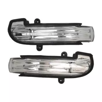 Светодиодный указатель поворота зеркала заднего вида, боковой фонарь указателя поворота зеркала для Mercedes Benz W203 4 двери 2004 2005 2006 2007