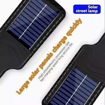 Светодиодный уличный солнечный светильник с 3 режимами освещения, датчик движения, IP65, водонепроницаемый настенный светильник, садовая терраса, внутренний двор, декоративный уличный светильник