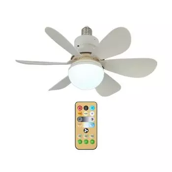 Светодиодный вентилятор с дистанционным управлением, многоцветный светильник с регулируемой яркостью для дома, детской комнаты, спальни, вентиляторный светильник