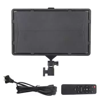 Светодиодный видеосвет 40 Вт алюминиевый сплав 3200 до 6500 К плавное затемнение фотосвет для блоггеров Stu