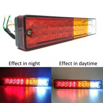 Светодиодный задний фонарь 12 В супер яркий универсальный прочный для прицепа грузовика автомобильные аксессуары автомобильный свет задние фонари автомобильный свет