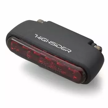 Светодиодный задний фонарь для мотоцикла Daytona HIGHSIDER с красными линзами, органический 15340