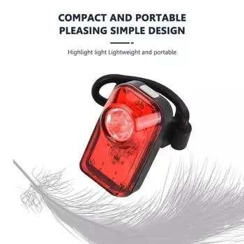 Светодиодный задний фонарь для велосипеда, 3 режима, перезаряжаемый, водонепроницаемый, для ночной езды на велосипеде, предупреждающий задний фонарь, аксессуары для горного велосипеда UNITED KINGDOM