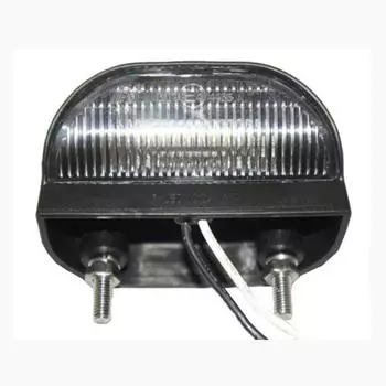 Светодиодный задний фонарь номерного знака, лампа 12 В 24 В для автомобиля, грузовика, прицепа, велосипеда E4 1pc