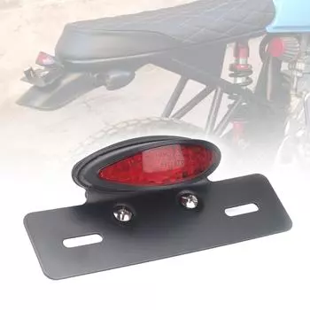 Светодиодный задний фонарь, светодиодный стоп-сигнал, задний фонарь, низкопрофильные дымчатые задние фонари для мотоцикла, квадроцикла, скутера красный