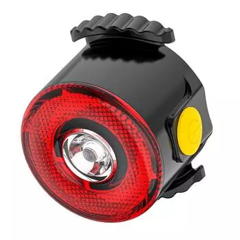 Светодиодный задний велосипедный фонарь 30 лм 250 мАч 7 режимов Micro USB перезаряжаемый водонепроницаемый