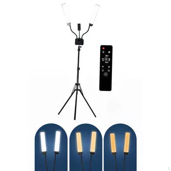 Светодиодный заполняющий свет Beauty Video со штативом 45 Вт для подравнивания бровей