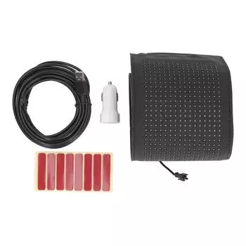 Светодиодный знак, гибкий Bluetooth-приложение для управления, рекламный светодиодный экран для магазина, автомобиля, бара, отеля 672 X 122 мм U