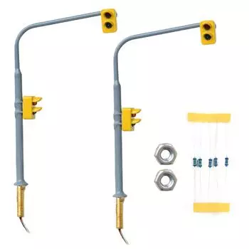 Светофоры окрашенные сигналы 20мА аксессуары светятся