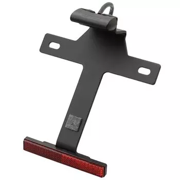 Светоотражатель номера мотоцикла Daytona, соответствующий новым стандартам безопасности, получена маркировка E, резиновый светодиодный указатель угла номера SC2 Stay Slim