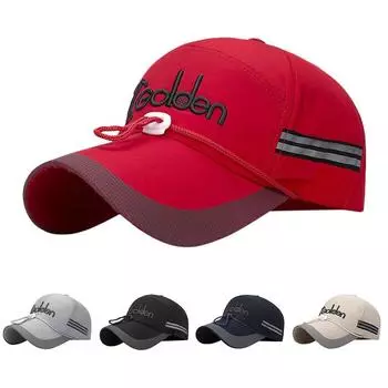 Светоотражающая кепка для бега Быстросохнущая кепка для мужчин Спортивная кепка Flashback 360 чёрный