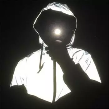 Светоотражающая куртка Мужская/женская ветровка Куртки с капюшоном Уличная одежда Пальто