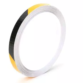 Светоотражающая лента с шестиугольным узором, водонепроницаемая велосипедная светящаяся полоса, наклейка для автомобиля, велосипеда