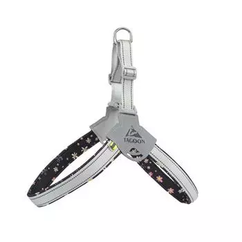 Светоотражающая шлейка для собак, подходящая для маленьких и средних собак и кошек, шлейка без натяжения, шлейка для щенков, чихуахуа S