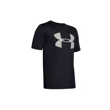 Светоотражающая свободная футболка Under Armour с круглым вырезом, мужские топы, черные 1351617-001 S