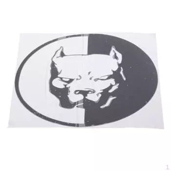 Светоотражающая водонепроницаемая наклейка 120 мм X 120 мм для стены бампера окна автомобиля - черная