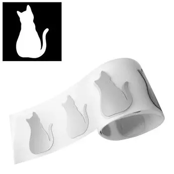 Светоотражающие ленты, серебряная виниловая пленка, 3x100 см, теплопередача, толстовки «сделай сам», наклейка на одежду, Parches Ropa, нашивка на рюкзак, железный кот 3x100cm