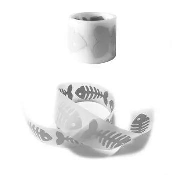 Светоотражающие ленты в виде рыбьих костей, железные нашивки, наклейки на одежду, Diy Parches Ropa, термопресс, аппликация, светоотражающая нашивка 3X100 см 3x100cm