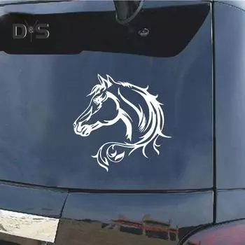 Светоотражающие наклейки для кузова автомагазина DYS, украшение для окна чёрный