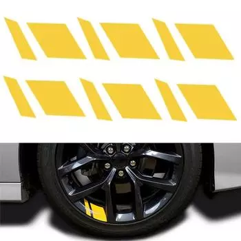 Светоотражающие наклейки на колеса автомобиля, обод колеса автомобиля, виниловая наклейка, наклейки на колеса автомобиля, наклейка на окна автомобиля