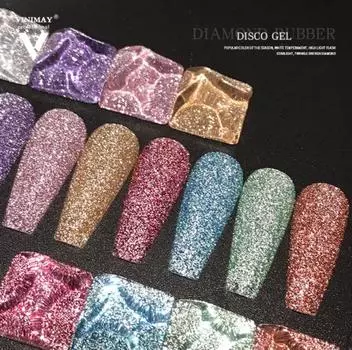 Светоотражающий гель-лак для ногтей, блестящий 9 цветов Vernis, полуперманентный лак для ногтей Hybird, УФ-акригель для дизайна ногтей