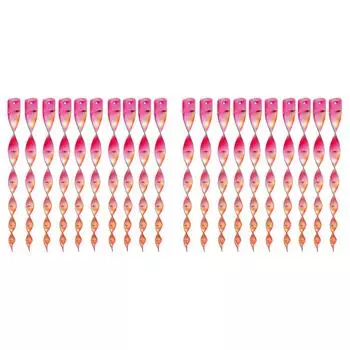 Светоотражающий ловец птиц, подвесной отпугиватель птиц, поворот ветра для сельской местности (красный)