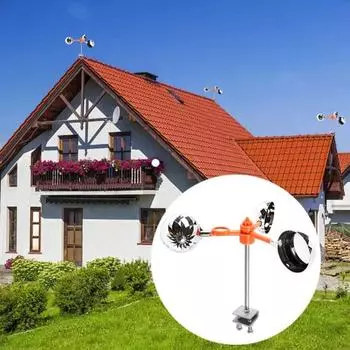 Светоотражающий отпугиватель птиц Отпугиватель голубей Отпугиватель птиц с металлическим столбом Простая установка На открытом воздухе Безвредный контроль над птицами Роторный отпугиватель птиц