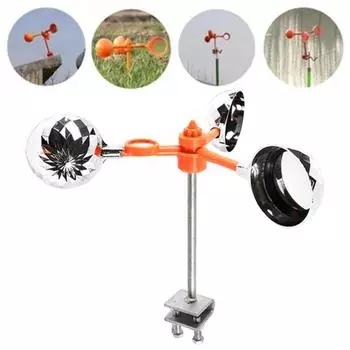 Светоотражающий отпугиватель птиц Yousheng, отпугиватель голубей, устройство для отпугивания птиц с металлическим шестом, простая установка, безвредный для улицы, вращающийся отпугиватель птиц серебряный