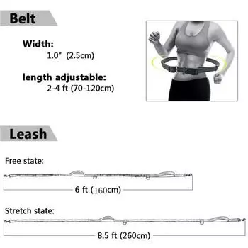 Светоотражающий поводок, тяговый трос, беговой пояс для собак, эластичные руки, свободно тянущие поводок для собак, металлические D-образные кольца, поводки, шлейка оранжевый