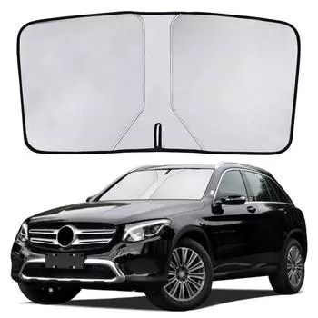 Светоотражающий солнцезащитный козырек на лобовое стекло автомобиля, передний и задний солнцезащитный козырек, теплозащитный козырек, складной летний козырек с защитой от ультрафиолета