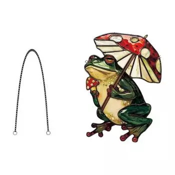 Светопрозрачные подвесные украшения - Пластиковые 2D плоские украшения - Односторонние 3,9-дюймовые рождественские украшения для стен и дверей One Size