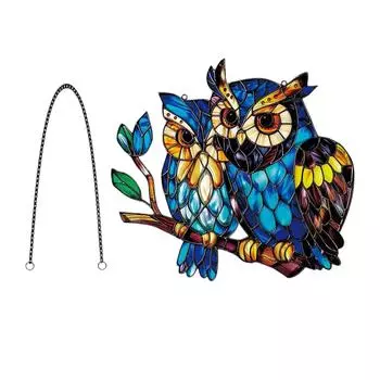 Светопрозрачные подвесные украшения - Пластиковые 2D плоские украшения - Односторонние 3,9-дюймовые рождественские украшения для стен и дверей One Size