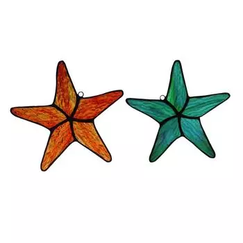 Светопрозрачные подвесные украшения - Пластиковые 2D плоские украшения - Односторонние 3,9-дюймовые рождественские украшения для стен и дверей One Size