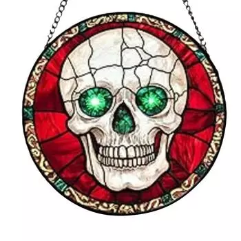 Светопрозрачные подвесные украшения - Пластиковые 2D плоские украшения - Односторонние 3,9-дюймовые рождественские украшения для стен и дверей One Size