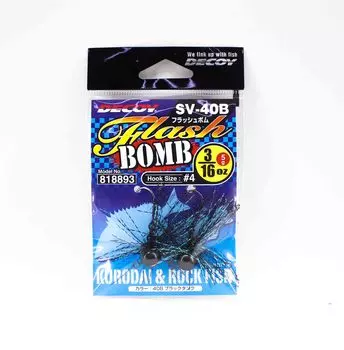 Световая бомба Decoy SV-40B с джиг-головкой, размер 4, 3/16 унции (8893)