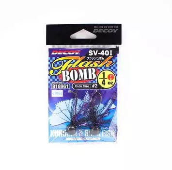 Световая бомба Decoy SV-40I с джиг-головкой, размер 2, 1/4 унции (8961)
