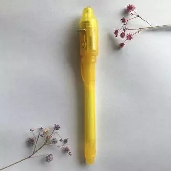 Световая ручка с широким применением невидимых чернил ABS студенческая световая ручка для вечеринки синий