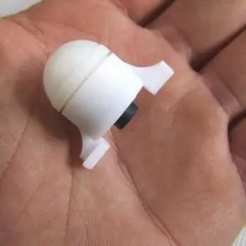 Световой электронный светодиодный зажим для ночной рыбалки, зажим для наконечника удочки, сигнализация поклевки рыбы 1 pc