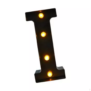 Световой дисплей с алфавитом для украшения стен дома и мероприятий