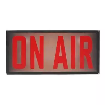 Световой знак ON AIR с питанием от USB, 12 цветов, настенный предупреждающий светодиодный знак для записи в прямом эфире
