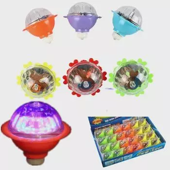 Светящаяся быстро вращающаяся мигающая игрушка-гироскоп Flashing