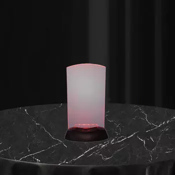 Светящаяся доска для меню с разноцветными огнями 14,5x23,5 см, переключатель на базе, аксессуар для отелей