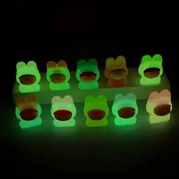 Светящаяся мини-кукла Лилит, сделай сам, креативное флокирование, градиентные украшения для стола, аксессуары для салона автомобиля, детские игрушки, подарок