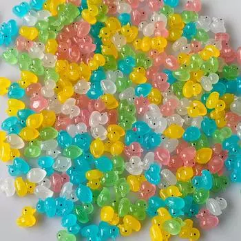 Светящаяся мини-желтая утка своими руками, аксессуары