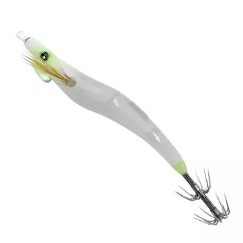 - Светящаяся приманка из УФ-дерева для ловли осьминога и каракатицы с крючком для ловли кальмаров (зеленый)