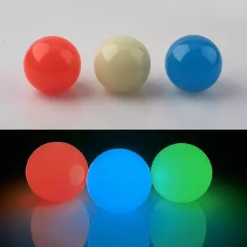 Светящаяся ручка переключения передач, круглая шариковая ручка переключения передач, акриловая круглая ручка переключения передач, 5 скоростей для ручных и автоматических автомобилей с адаптерами красный