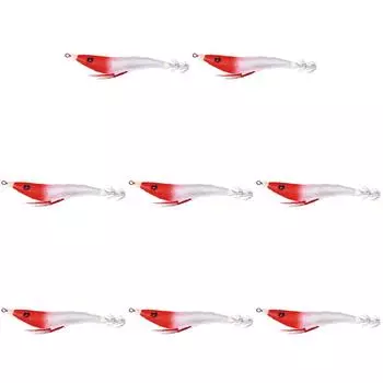 Светящаяся рыболовная приманка Осьминог Каракатица Рыболовная приманка Кальмар Крючок (Стиль C) #C