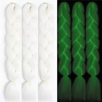 Светящаяся тесьма, сияющая в темноте, противоскользящая, гладкая, реалистичная, декоративная, для ролевых игр, шелковая, флуоресцентная фиолетовый