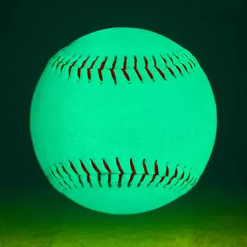 Светящаяся тренировочная бейсболка диаметром 70 мм с подсветкой для игр, светящаяся в темноте, для ночных тренировок