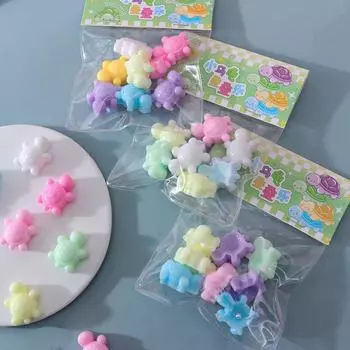 Светящаяся в темноте игрушка-щипок в виде черепахи, милая кошачья лапка, мягкая игрушка от депрессии, светящиеся черепахи, игрушка-щипок для детей и взрослых, подарок для снятия стресса